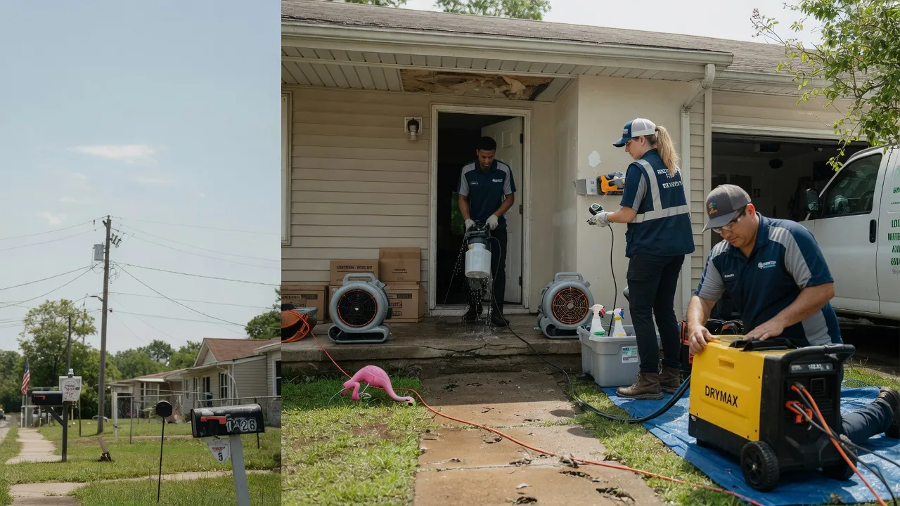 Storm Damage Water Removal in Troy, TX near me